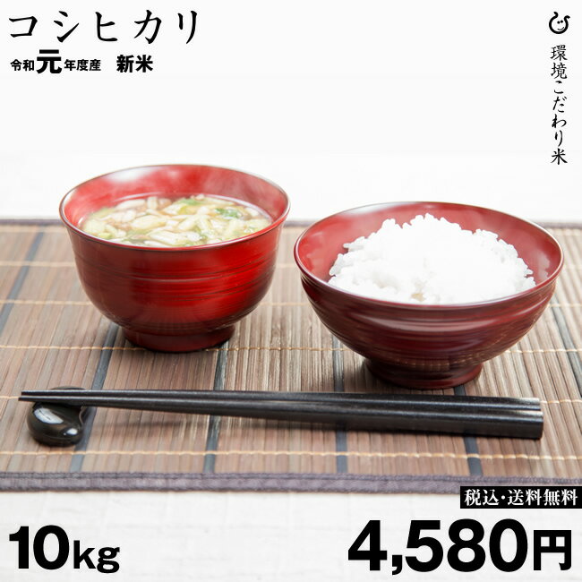 新米！【令和元年：滋賀県産】コシヒカリ 10kg 【送料無料】　あす楽対応♪...