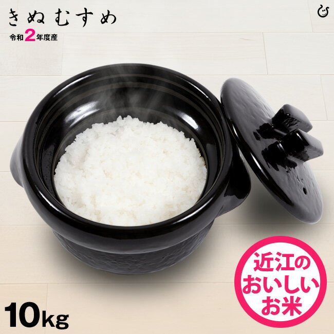 【6月の特別米】★★無洗米★★きぬむすめ 環境こだわり米 10kg【令和2年：滋賀県産】