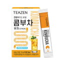 【ネコポス便送料無料】【おまけ付き】TEAZEN(ティーゼン) コンブチャ ゆず 10包 韓国 お茶 ...