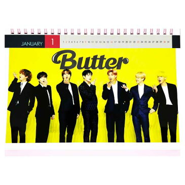 防弾少年団(BTS/バンタンソニョンダン)2022.2023年 2年分 ピンク 卓上カレンダー + ステッカーシール付き 送料無料 韓国グッズ 韓国アイドル 韓流 韓国 韓国ドラマ K-POP 卓上 カレンダー バンタン