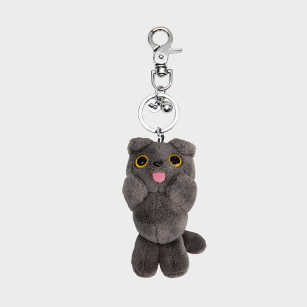 【BTS テテ着用】COMFORT MUNK Key Ring Grey キーリングストラップ キーホルダー 小物 韓国 韓国雑貨 かわいい おしゃれ ブイ テテ テヒョン V ブイ着用