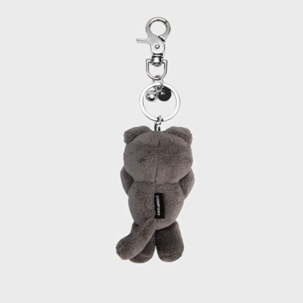 【BTS テテ着用】COMFORT MUNK Key Ring Grey キーリングストラップ キーホルダー 小物 韓国 韓国雑貨 かわいい おしゃれ ブイ テテ テヒョン V ブイ着用 2