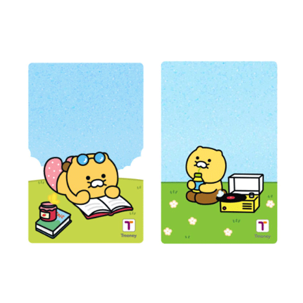 カカオフレンズ KAKAO FRIENDS T-MONEY 交通カード チュンシク 全2種 地下鉄 バス タクシー コンビニ 韓国旅行 韓国雑貨 韓国 送料無料 カカオ tmoney ティーマネーのサムネイル