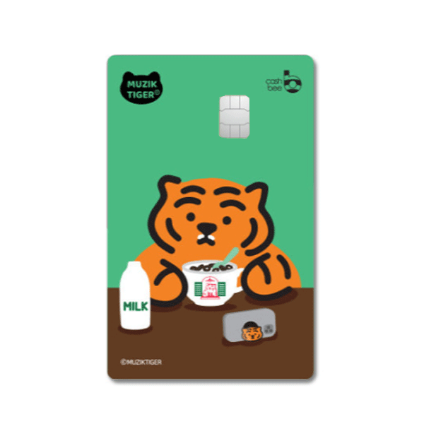 楽天神戸オートン輸入雑貨店LOCA Mobility CARD MUZUK TIGER ミュージックタイガー キャッシュレス チェックカード カフェ 交通カード 地下鉄 バス タクシー 飲食店 コンビニ 買い物 韓国旅行 韓国雑貨 韓国 送料無料 ティーマネー LOCA Mカード ロッテカード