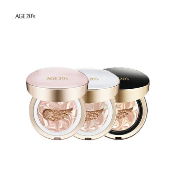 AGE20's シグネチャー エッセンス カバー パクト(Signature Essence Cover Pact)14g×2 全3種類/全4色 韓国コスメ 送料無料(一部地域除外) ファンデーション エッセンス カバー モイスチャー ロングステイ インテンス ブライトニング 紫外線遮断
