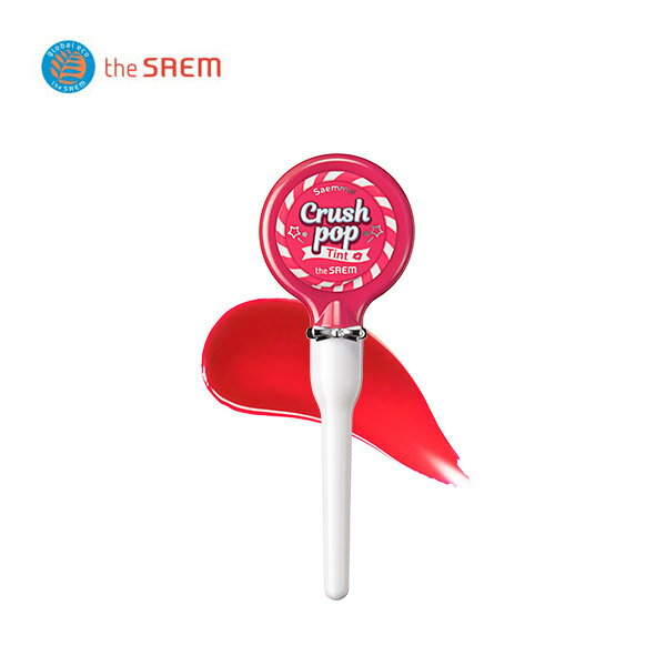 the saem ザ・セム センムル クラッシュ ポップ ティント (Saemmul Crush Pop Tint) 4g/全5色 送料無料 ゆうパケット送料無料 韓国コスメ ティント 落ちない ロリポップ 持続力 長時間 かわいい 高発色