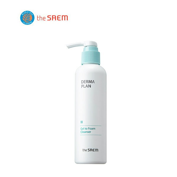 thesaemザセムダーマプランジェルtoフォームクレンザー(DERMAPLANGeltoFoamCleanser)180ml定形外送料無料送料無料韓国コスメ洗顔料ジェルクレンジングフォーム弱酸