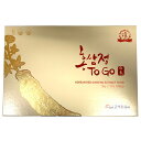 紅参精 To Go (KOREAN RED GINGSENG EXTRACT TO GO) 10g×30包 (300g) 韓国直輸入 送料無料 一部地域除外 6年根 紅参 濃縮液 エキス スティックタイプ 韓国産 その1