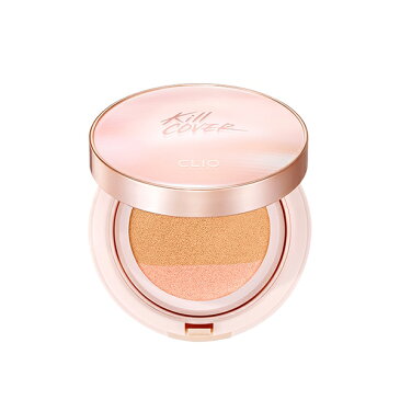 クリオ CLIO キルカバー ピンク グロウ クリーム クッション KILL COVER PINK GLOW CREAM CUSHION 17g×2 全4色 韓国コスメ 送料無料(一部地域除外) クッションファンデ ファンデーション カバー ピンク つや 持続力 しみ くま そばかす クッション