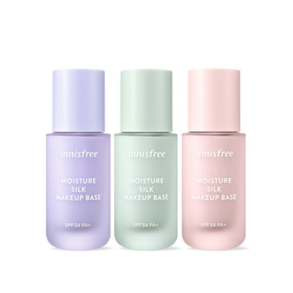 innisfree イニスフリー モイスチャー シルク ベース Moisture Silk Makeup Base 30ml SPF34/PA+ 送料無料 メイクアップ 化粧下地 下地 ベースメイク パープル グリーン ピーチ