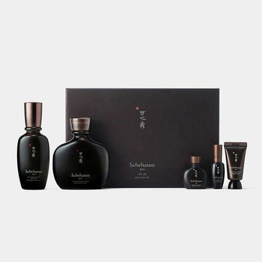 雪花秀 ソルファス Sulwhasoo 本潤 ボンユン 2種 セット Men Basic Set 送料無料 一部地域除外 メンズコスメ メンズスキンケア スキンケア セット 企画セット 男性用 雪花秀 ソルファス Sulwhasoo 本潤 ボンユン 2種 セット Men Basic Set 送料無料 一部地域除外 メンズコスメ メンズスキンケア スキンケア セット 企画セット 男性用