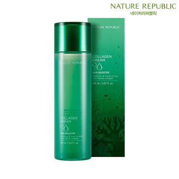 【定形外郵便送料無料(代金引換・同梱有の場合不可)】Nature Republic(ネイチャーリパブリック) コラーゲンドリーム 90スキンブースター(化粧水)150ml【RCP】