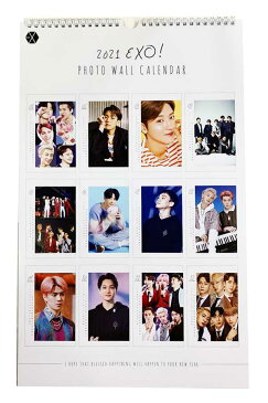 【数量限定】【即納】エクソ EXO 2021年度 壁掛けカレンダー カレンダー 壁掛け 韓国 韓流 韓国アイドル 韓国俳優 韓国女優 韓国ドラマ 韓ドラ K-POP