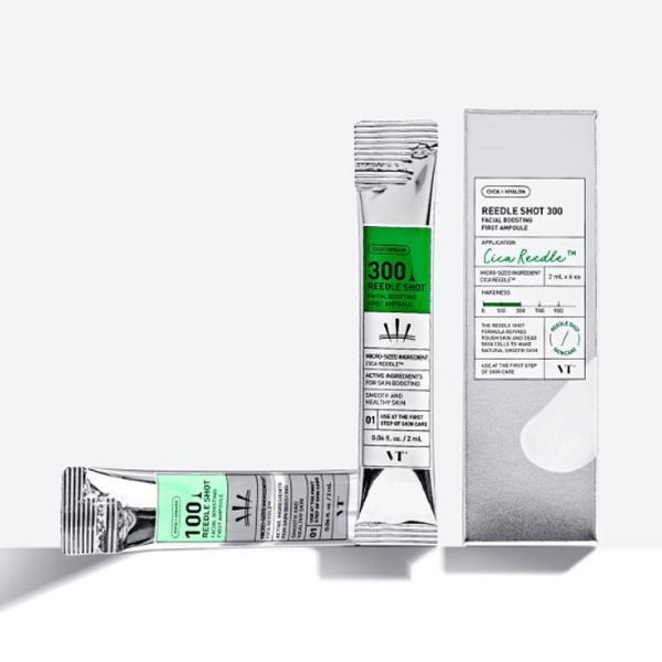 【VT リードルショット】 REEDLE SHOT 100/300 サンプル お試し 2ml×6本入り 韓国 コスメ 美容 針 美容液 ブースター シカ CIC...
