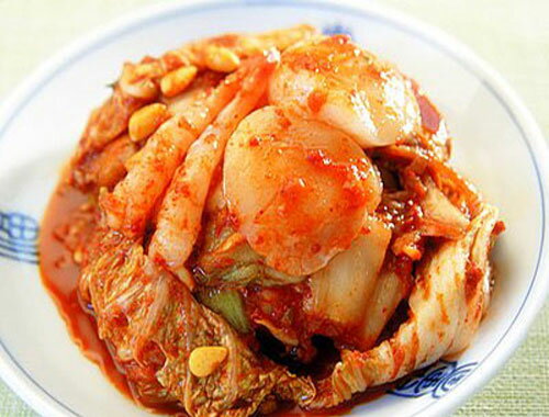 ポッサムキムチ 500g 海鮮キムチ 海の恵み 寿鮮エビ ホタテ貝柱 キムチの王様 只今特価中 韓国キムチ 珍味のキムチ …