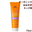 オーガニック 歯磨き粉 キッズ 75ml キシリトール アロエベラ葉エキス 含水シリカ キサンタンガム はみがき ペースト 有機栽培原材料 保存料不使用 デンマーク製 ウルテクラム