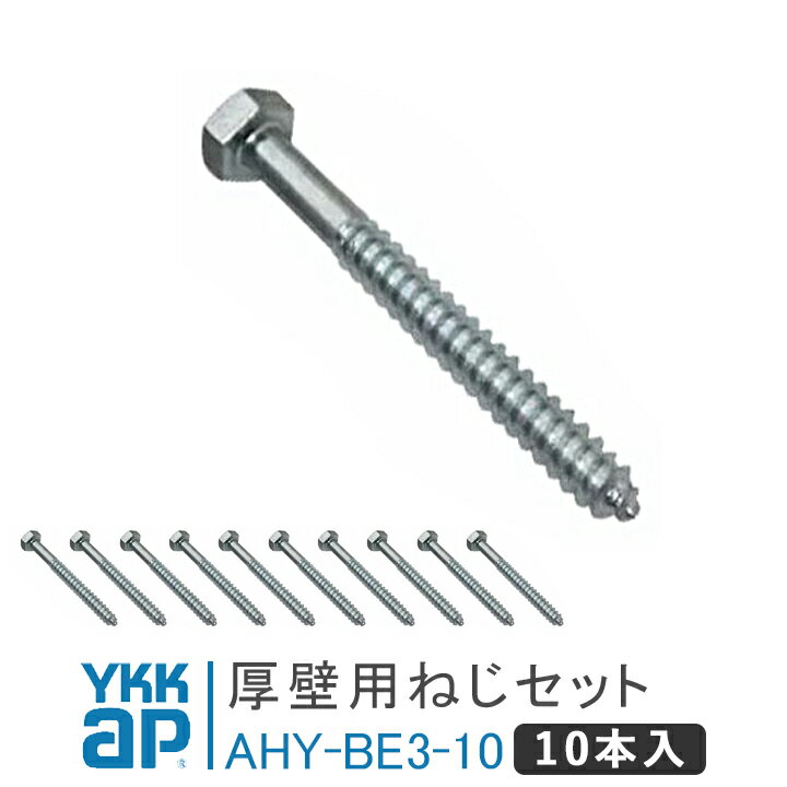 面格子 厚壁用ねじセット 汎用部品 10本入り AHY-BE3-10(A) 面格子 YKK YKKap 螺子 螺旋 専用オプション