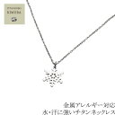 お肌に優しい チタン製 つけっぱなし スポーツ 汗に強い 金属アレルギー対応 送料無料