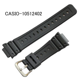 カシオ純正バンド・ベルト　GW-M5600R用ウレタンバンド　10512402（10306037）　黒色ブラック　CASIO　BAND