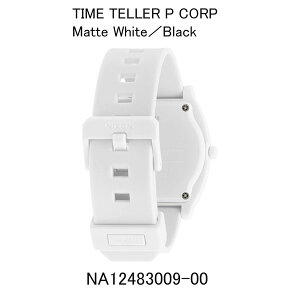 正規品ニクソン腕時計NA12483009-00TimeTellerPCorp（タイムテラーPコープ）MatteWhite/Black（マットホワイト/ブラック）メーカー2年保証NIXON腕時計