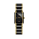 ラドー腕時計 正規品 インテグラル Sサイズ レディース R20845712 黒色文字盤/ブレスレット RADO メーカー2年保証【送料無料】
