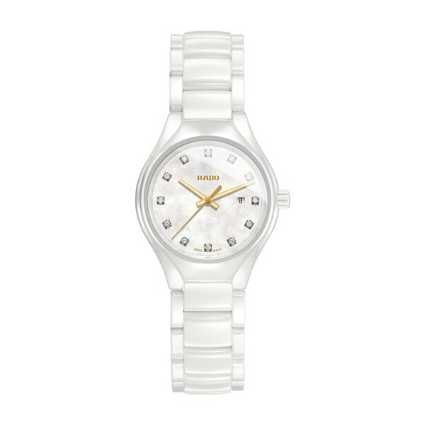ラドー腕時計 正規品 トゥルー ダイヤモンド レディス R27.061.902 ハイテクセラミックス ホワイト RADO メーカー5年保証【送料無料】