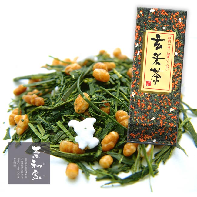 茶和家 国産特上玄米茶150g 掛川深蒸