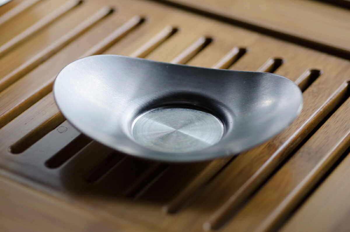 ステンレス茶托 小判 90*50mm