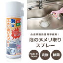 /泡のヌメリ取りスプレー /220ml シンク用洗剤 排水口・三角コーナー掃除