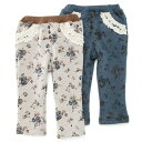 dolcina (ドルチーナ) 花柄起毛パンツ(80?130cm ) 【冬物】キムラタンの子供服