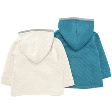 【あす楽】La Chiave (ラ キエーベ) フード付トレーナー(80〜130cm ) 【冬物】キムラタンの子供服 ニットキルト あったか 長袖 男の子 80cm 90cm 95cm 100cm 110cm 120cm 130cm