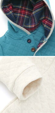 【あす楽】La Chiave (ラ キエーベ) フード付トレーナー(80〜130cm ) 【冬物】キムラタンの子供服 ニットキルト あったか 長袖 男の子 80cm 90cm 95cm 100cm 110cm 120cm 130cm