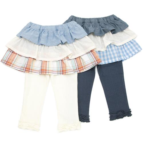 ネットオリジナル商品 Biquette (ビケット) スカート付スパッツ (80〜130cm ) キムラタン 子供服 女の子