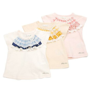 Lilyivory半袖Tシャツ(80〜130cm)