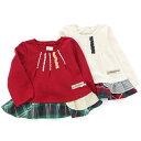 Biquette Club (ビケットクラブ) トレーナー (80?130cm) 【冬物】キムラタンの子供服 長袖 首回りゴム お着換え簡単 女の子 80cm 90cm 95cm 100cm 110cm 120cm 130cm
