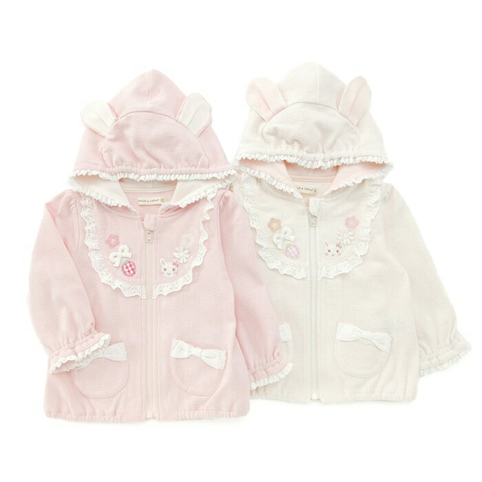 coeur a coeur (クーラクール ) うさみみパーカー (70〜100cm) 女の子...