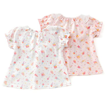 coeur a coeur (クーラクール ) 半袖Tシャツ (70〜100cm) 女の子 夏物 70cm 80cm 90cm 95cm 100cm キムラタンの子供服