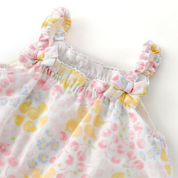 coeur a coeur (クーラクール ) サロペットグレコ (70〜80cm) 女の子 夏物 70cm 80cm キムラタンの子供服