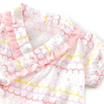 coeur a coeur (クーラクール ) 甚平グレコ (70〜80cm) 女の子 夏物 70cm 80cm キムラタンの子供服