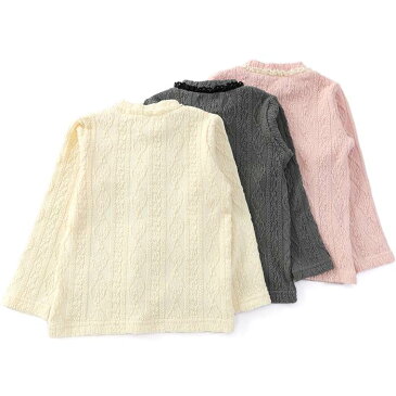 【あす楽】Biquette (ビケット ) 長袖Tシャツ (80〜130cm) 女の子 秋物 80cm 90cm 95cm 100cm 110cm 120cm 130cm キムラタンの子供服