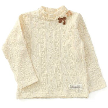 【あす楽】Biquette (ビケット ) 長袖Tシャツ (80〜130cm) 女の子 秋物 80cm 90cm 95cm 100cm 110cm 120cm 130cm キムラタンの子供服