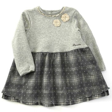 【あす楽】Biquette (ビケット ) ワンピース (80〜130cm) 女の子 秋物 80cm 90cm 95cm 100cm 110cm 120cm 130cm キムラタンの子供服