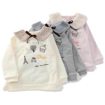 【あす楽】Biquette (ビケット ) トレーナー (80〜130cm) 女の子 冬物 80cm 90cm 95cm 100cm 110cm 120cm 130cm キムラタンの子供服