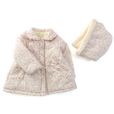 【あす楽】Biquette (ビケット ) コート (80〜130cm) 女の子 冬物 80cm 90cm 95cm 100cm 110cm 120cm 130cm キムラタンの子供服