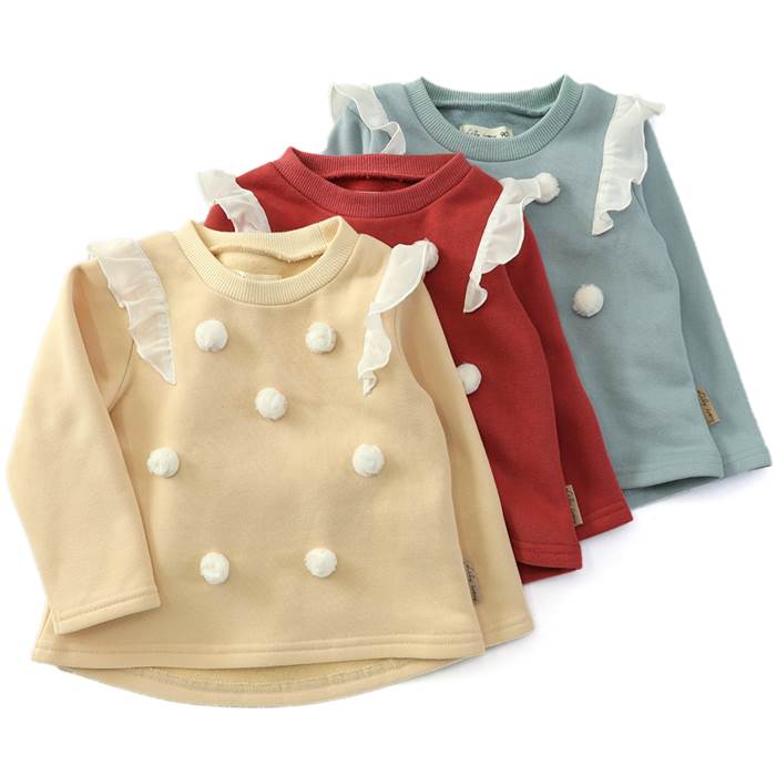 【あす楽】Lily ivory (リリー アイボリー ) トレーナー (80〜130cm) 女...