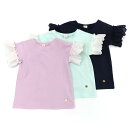 【GW限定 30%OFF】dolcina (ドルチーナ ) Vネック半袖Tシャツ (90〜140cm) 女の子 90cm 95cm 100cm 110cm 12...