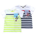 【GW限定 30%OFF】La Chiave (ラ キエーベ ) 半袖Tシャツ (80〜130cm) 男の子 80cm 90cm 95cm 100cm 110c...