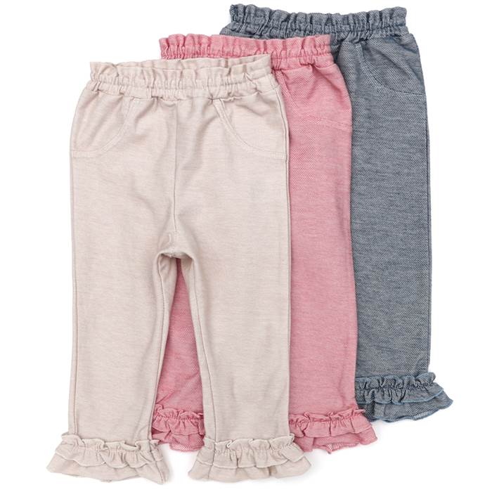 coeur a coeur (クーラクール ) ロングパンツ (70〜100cm) 女の子 春物 70cm 80cm 90cm 95cm 100cm キムラタン 子供服 綿100% あす楽