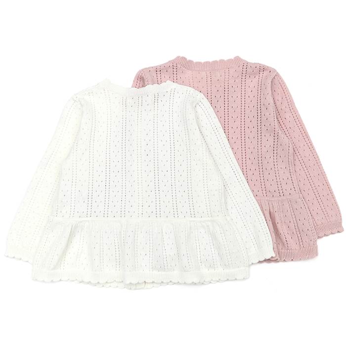 【56%OFF SALE 均一価格セール】Biquette Club (ビケットクラブ ) カーディガン (80〜130cm) 女の子 80cm 90cm 95cm 100cm 110cm 120cm 130cm キムラタン 子供服 綿100%