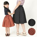 dolcina (ドルチーナ ) ギャザースカート (90〜140cm・ママ／フリーサイズ) 女の子 90cm 95cm 100cm 110cm 120cm 130cm 140cm ママcm キムラタン 子供服 綿100%